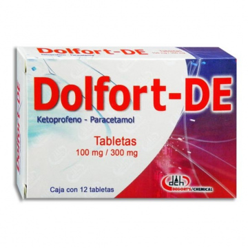 KETOPROFENO, PARACETAMOL TABLETAS 